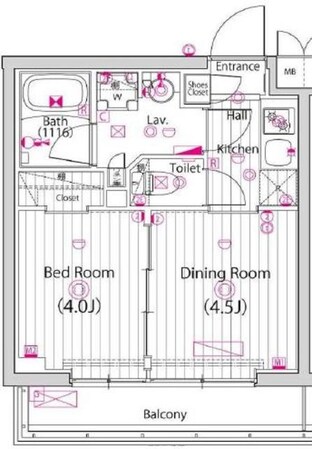 ガーラ練馬グランドステージの物件間取画像